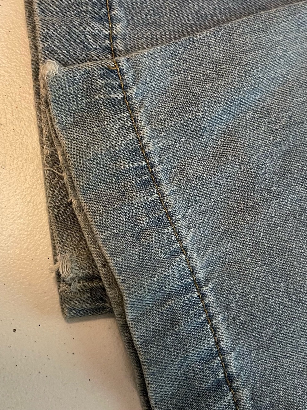 Wild Fable Light Wash Mid Rise Baggy Wide Leg Cargo Jeans size 00 - Picture 7 of 10